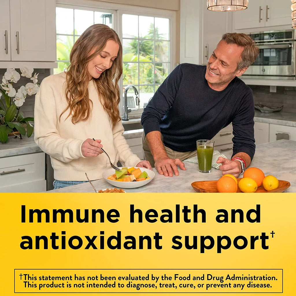 Day Immune for Vitamin 300 Nature Supplement Dietary Support, Made C 1000 Tablets, mg, Supply 300