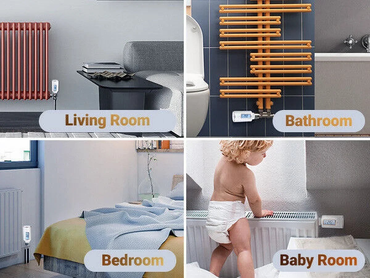 Thermostatic Intelligent Controller Gateway Digital WiFi Inkbird Valve Radiator Smart