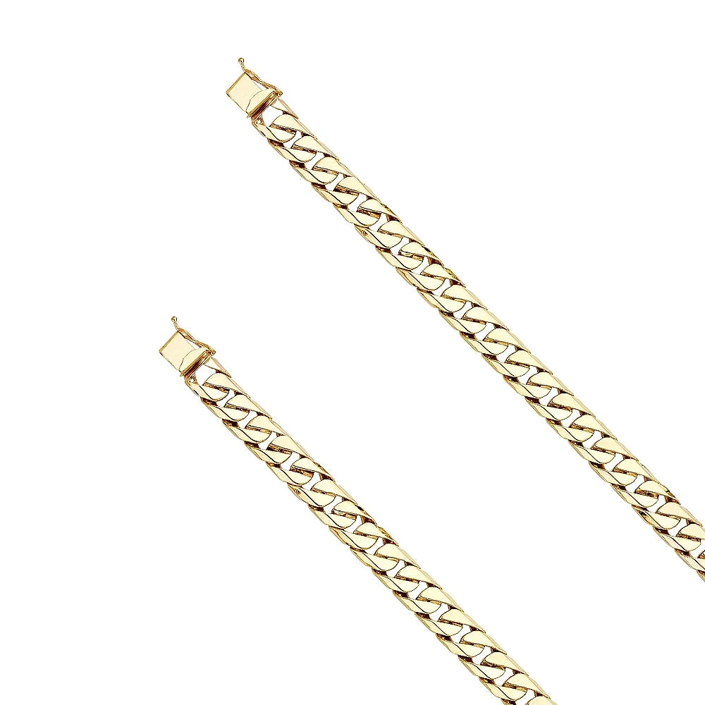 and Weight Bracelets Elegant 14KY Gold 8.5" Cuban Women for - | Yellow Men Gift Bracelet Chain | 34.5 Men’s Link | Gold 14k Jewelry for