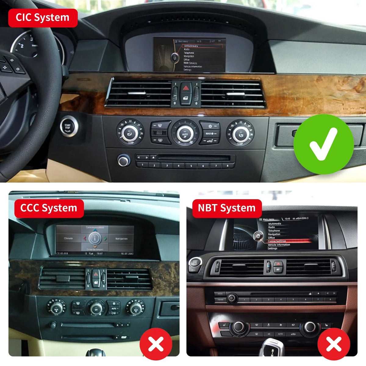 Inch Android Multimedia Radio Car 13 8.8 Touchscreen Supports for Series Top Auto, Radio + Carplay, Apple Car Mirrorlink, , with 2010-2013 Road E60/E61/E90/E91/E92 3/5 256G 8G Android