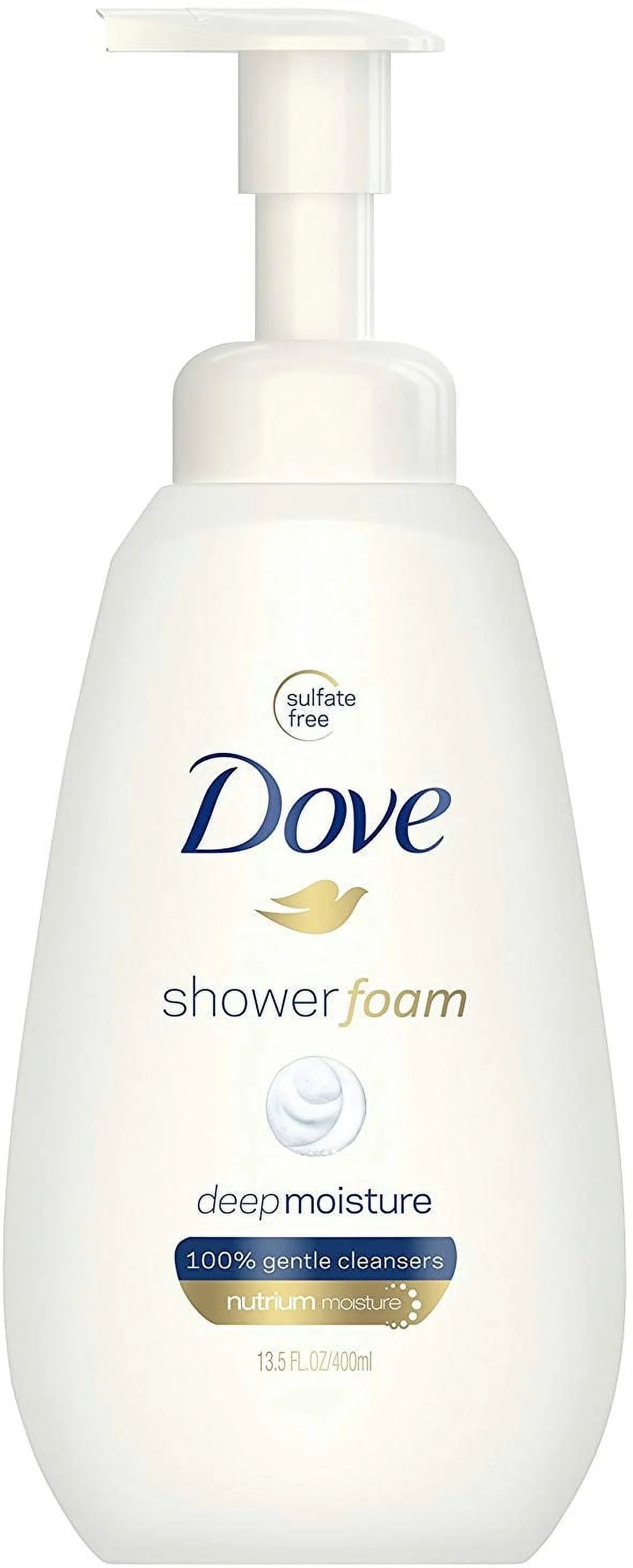 Nutrium Wash (Pack of Moisture Foam 3) Deep Dove oz Body Foaming Shower 13.5