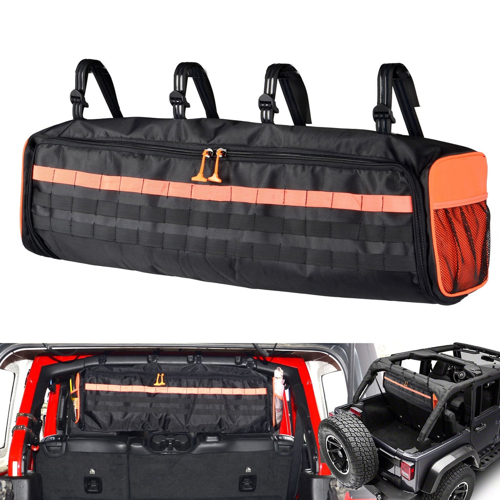 Fits Tool Truck Storage Tools Roll Holder 1987-2020 Cargo Rear Bags Kits Cage Wrangler for Organizer