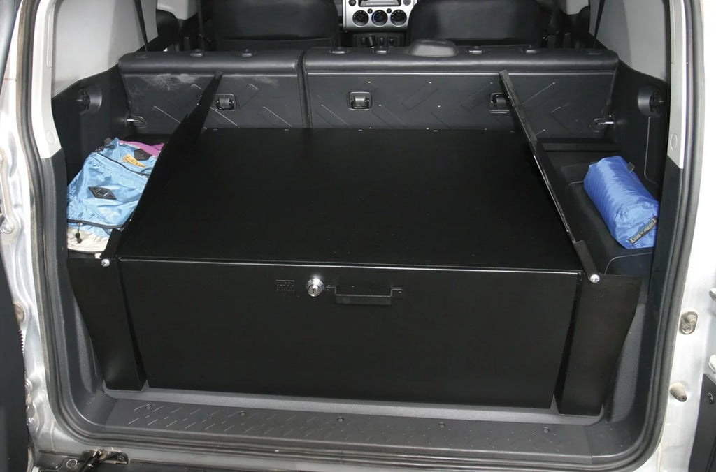 Safe; Toyota Cruiser Security 2007-2014 Tuffy Console Products Black; 144-01
