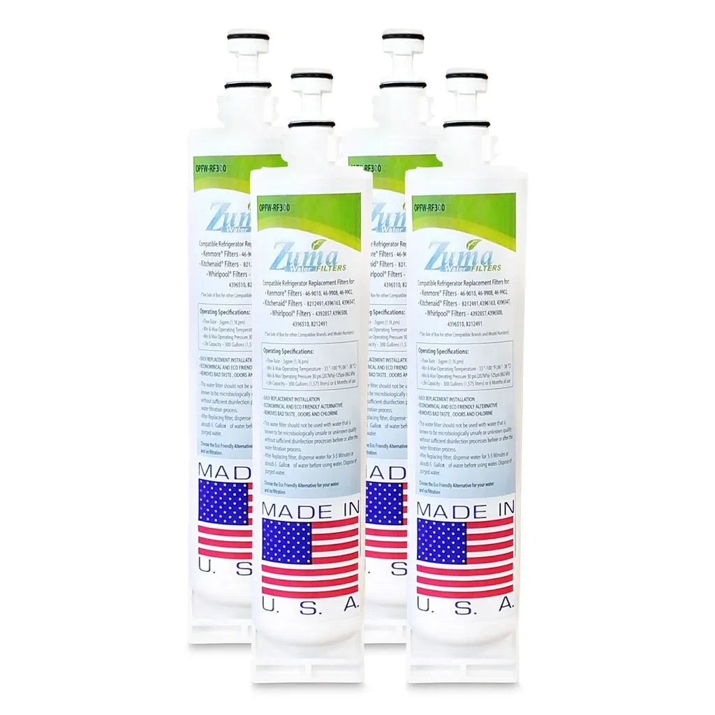 with in Pack - Model and Ice -RF300 Whirlpool® Moisture 4 Fits Filter , - 4392857 Brand , U.S.A. Made # ,