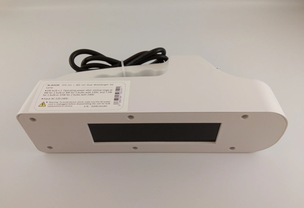 '+ 254nm -3UV20 Rocks Mineral 365nm 120-240V Powered and x2 w/ 6W Filter Lab Instruments for + Lamp AAdvance vis. Light