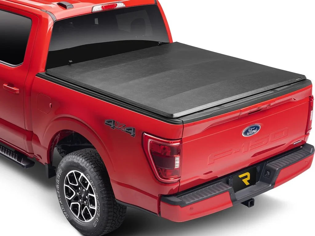 with RealTruck Trifecta Bed (78.7") Extang w/o 6' Truck by Toyota 77483 2024 Tundra 7" system Soft | rail 2022 Tonneau Fits | Folding Shield Bed - e-Series