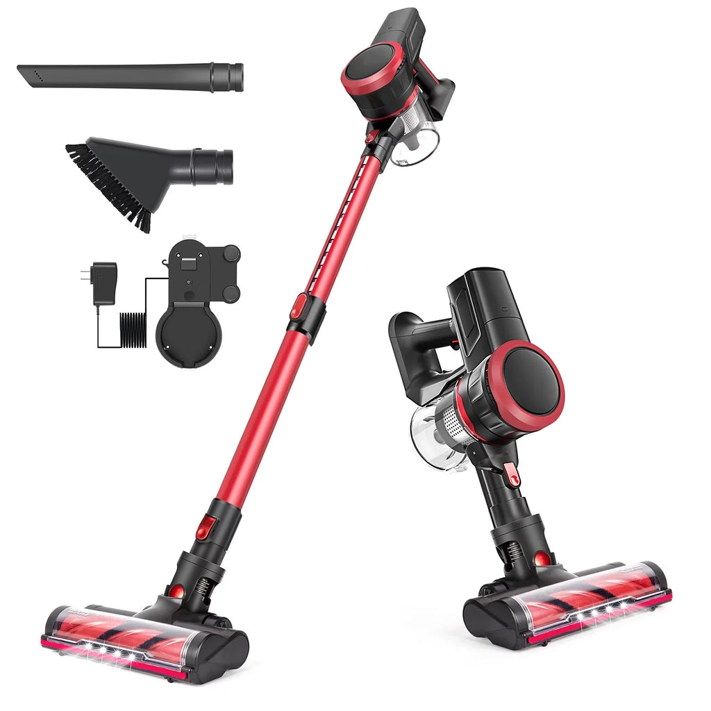 Vacuum Brushless Floor, Hard Cleaner Cordless Carpet, Motor Stick K17 for 23KPA