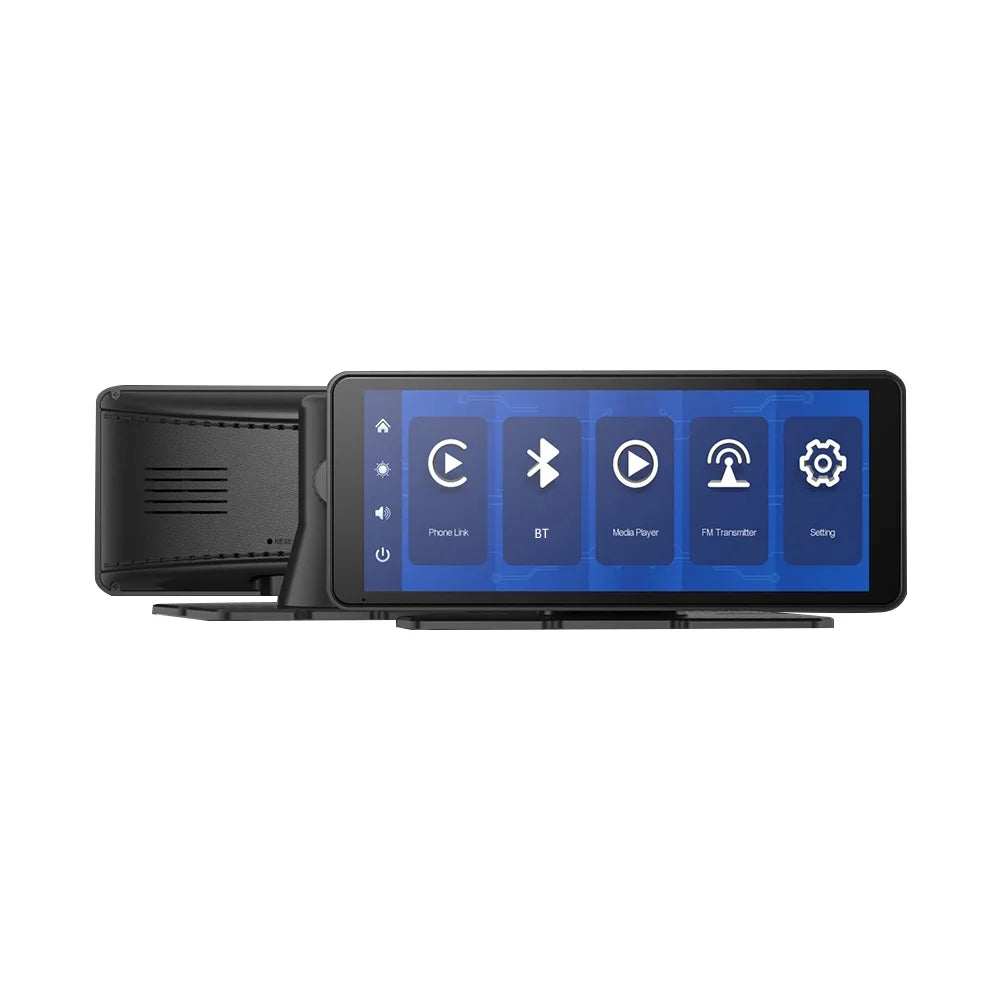 Apple Portable Android with Carplay and Apple inch Camera Car Virwir Touch Auto1080p Link Backup Mirror Carplay 6.86 Stereo Wireless Screen