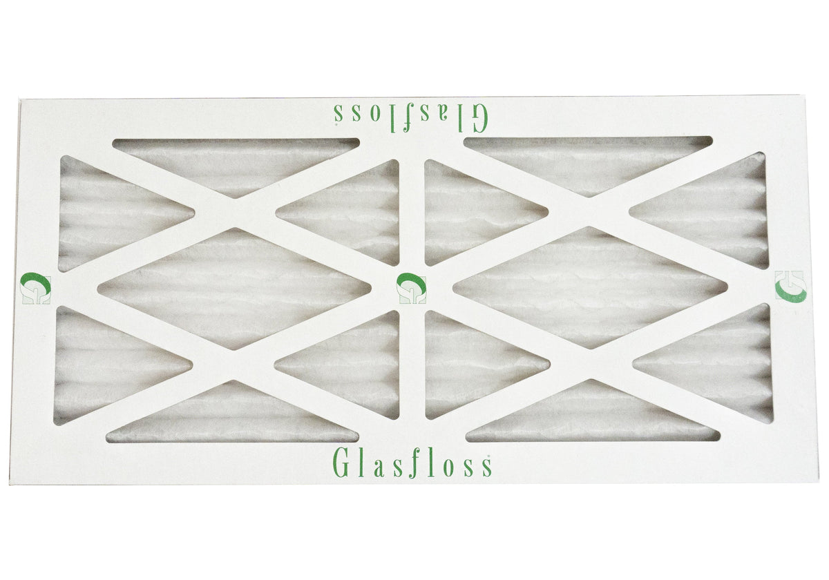 Glasfloss 15.5x7/8 Size: Made 9.5 inch) 10 - x - Air in - -Qty:6 (Actual Filter Furnace 10x16x1
