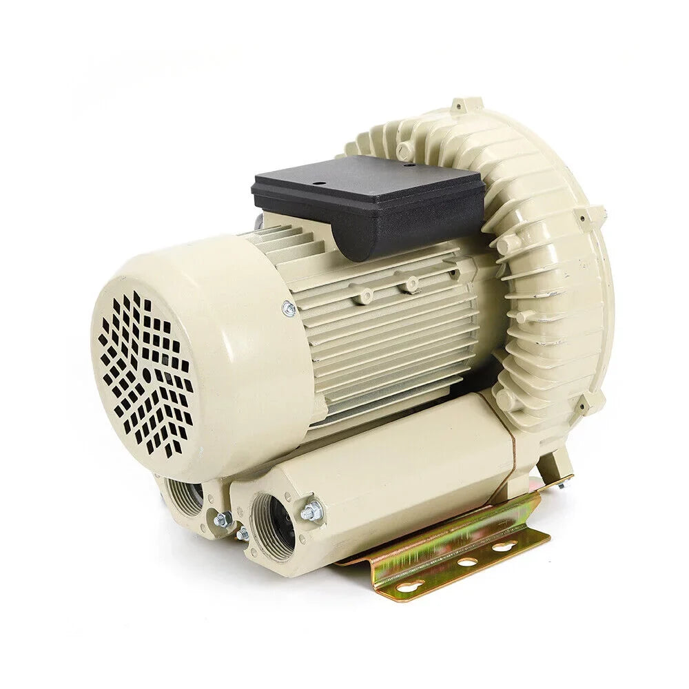 Air Blower Pressure Industrial Aquaculture High Pump Air Miumaeov Hydroponics 110V Blower 370W Pond Fish Aquarium