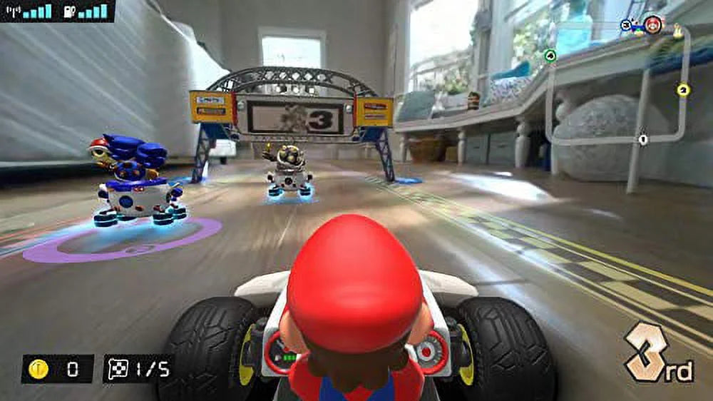 Live: -Luigi Mario Set Nintendo Circuit - Switch Kart Home