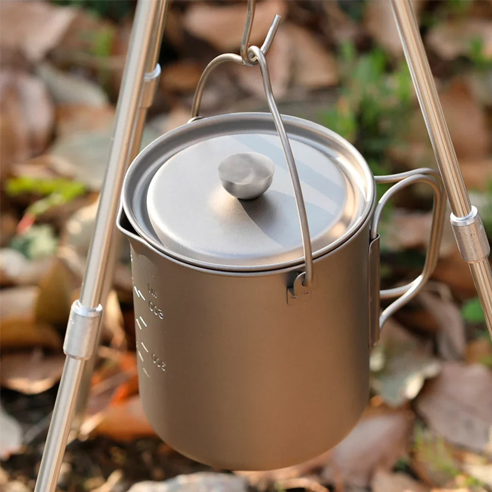 French for Method Cup Coffee Camping Press Hiking Press and Plate, Coffee Pot, Backpacking with 750ml Press Maker