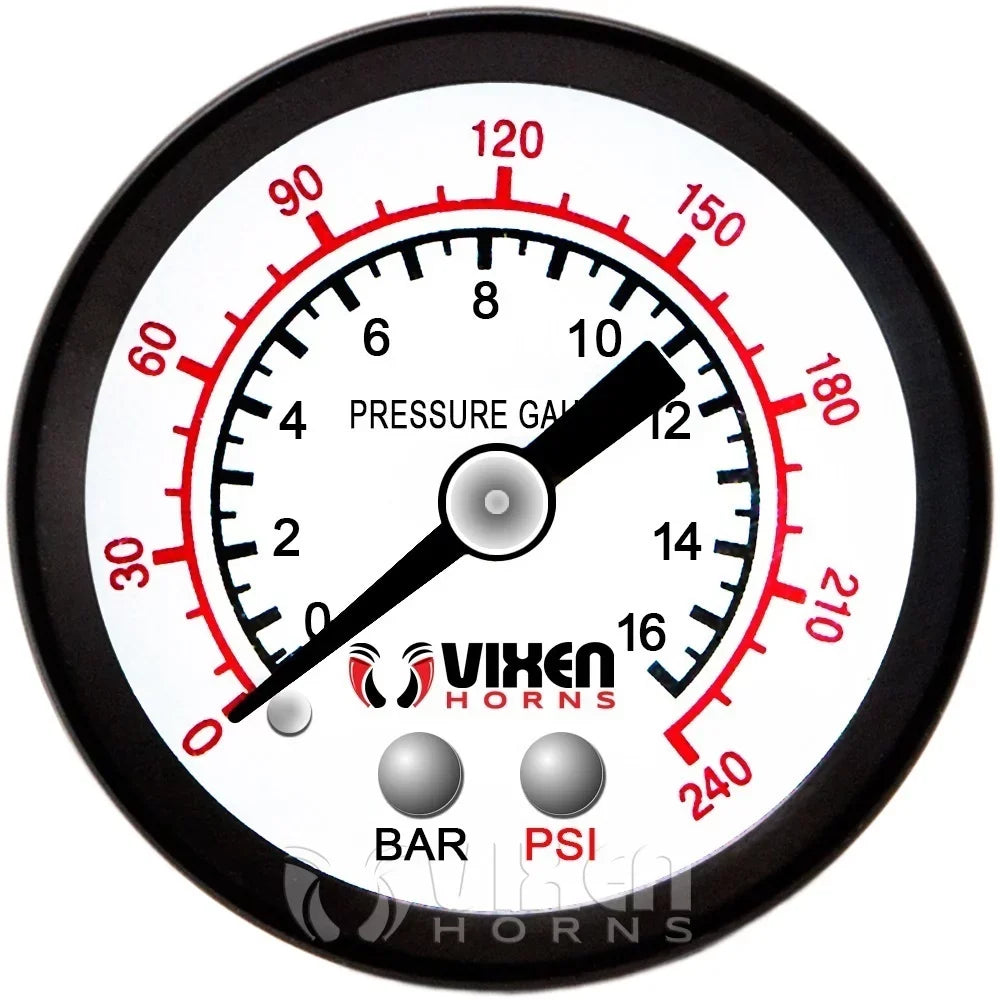 Horn Onboard Liter) (12 3 Vixen Gallon with Compressor VXO8330B Horns System/Kit 200 12V Train/Air Tank