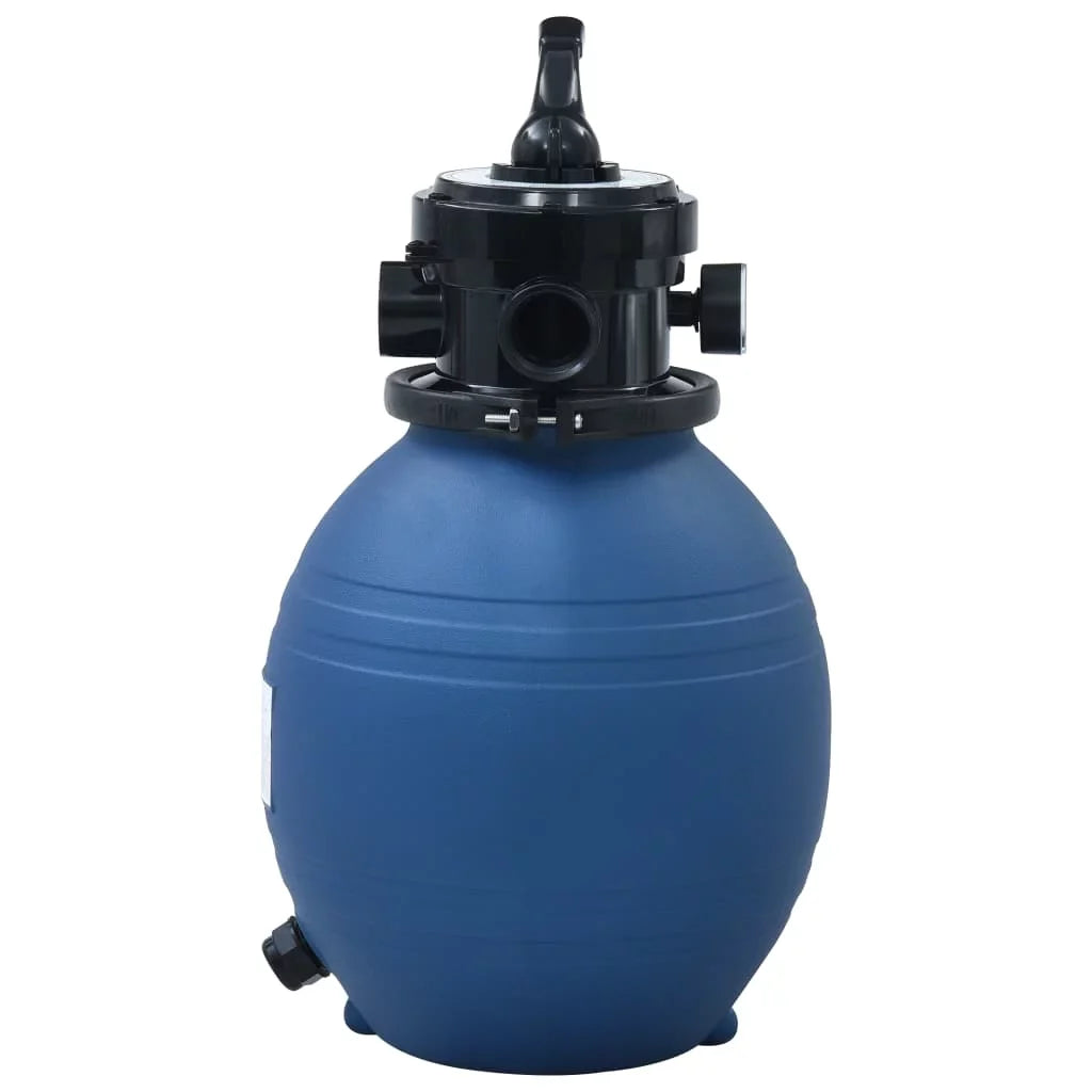 Pool Filter Blue 4 Sand Valve Position with 11.8"