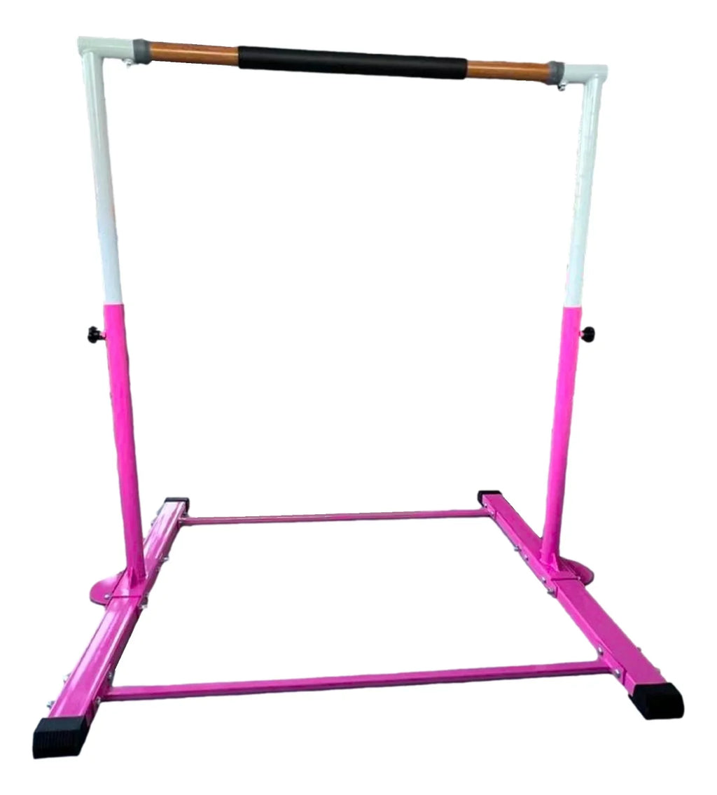 for Exercise Kids Gym Home Horizontal Bar Gymnastics Bar Bar Gymnastic Height Heavy Gymnasts to Bar, Kip Jungle 5 Children/Adults, Duty for Training Junior 3 Adjustable Folding, Expandable and