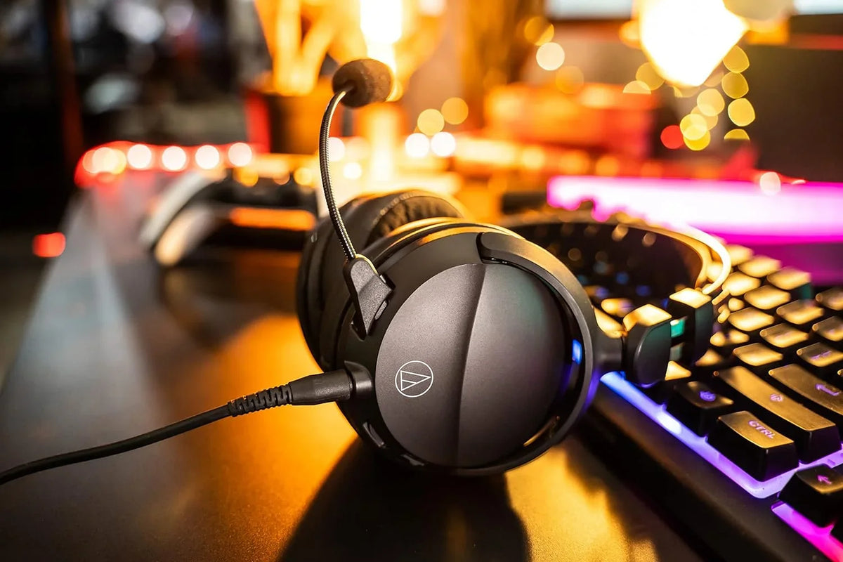 with by - Black/Blue 1 Year Additional Audio -GL3BK Gaming Epic Protect Headset Closed-Back (2022) Wired Shieldage Technica an