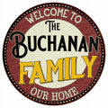 Game Family Metal Buchanan Kitchen The 100140038472 Sign Round Room Decor 14"