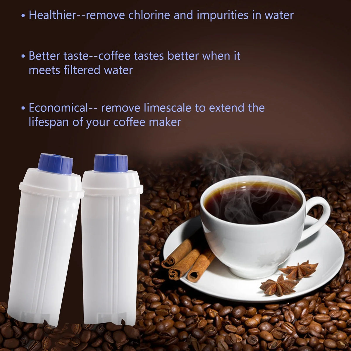 Maker Filter Filter Accessory Coffee Moisture Fits Filter Tomshoo C002 Filter Dsl Machine Coffee Machine Coffee Replacement 4Pcs Delonghi For Coffee Replacement With Maker Cartridge