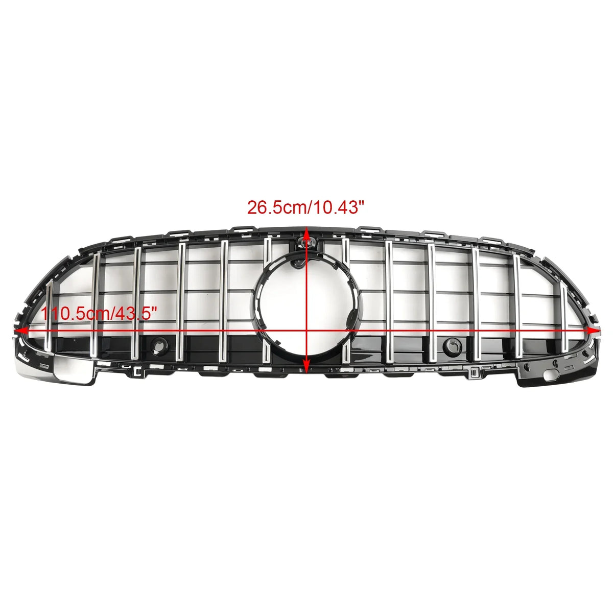 fit W/Camera Mercedes 2022-2023 for Grill Grille Bumper Benz W206 Front Style
