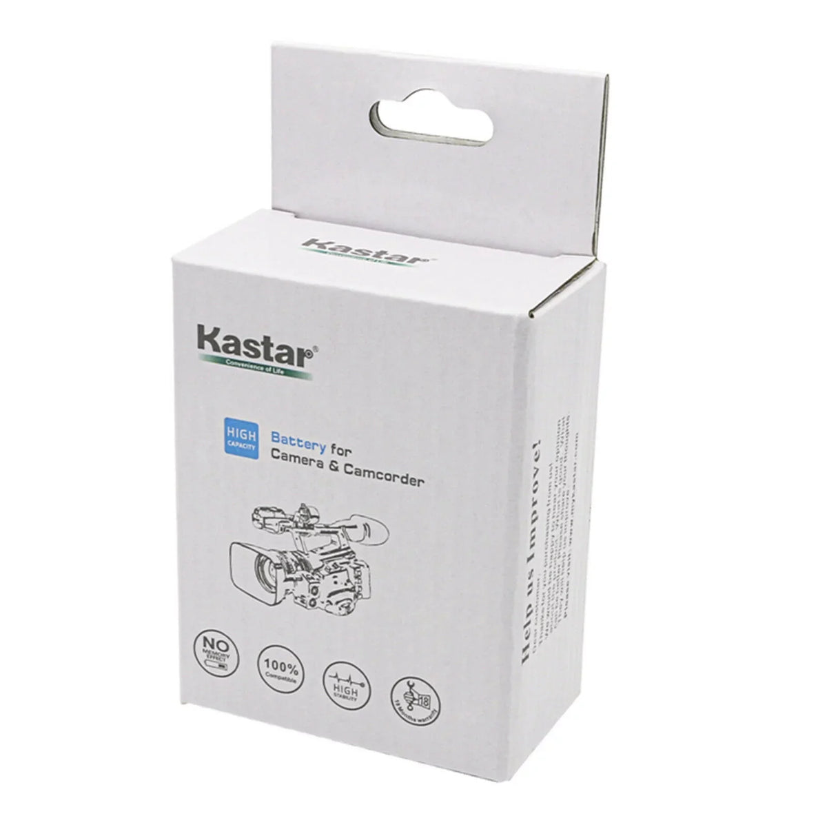 Battery VSK0698 AC130 AF105 HSC1U Charger, -VBG6 -VBG6-K Replacement for -A38, -AC7 VSK0631, Battery, Pro -VBG6 Kastar AC160 -VBG6GK 2-Pack Panasonic HMR10 Panasonic -E625 -VBG6PPK,