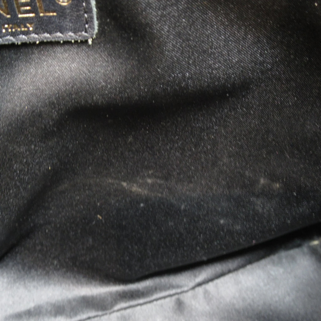 Pre-Owned ChainShoulder Caviar Bag Matelasse (Grained Calf) Black (Fair) Skin
