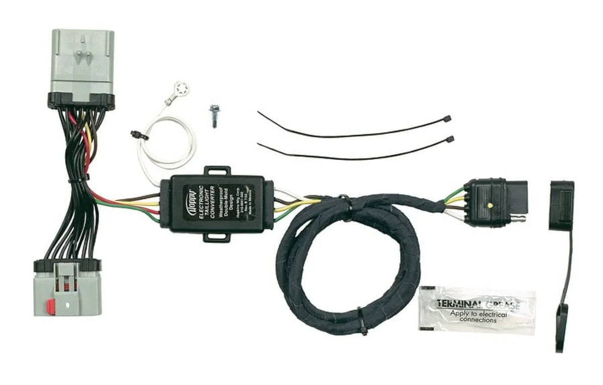 Wiring Towing Hopkins Kit Specific Liberty 02-07 Solutions 42475 Vehicle Jeep Trailer