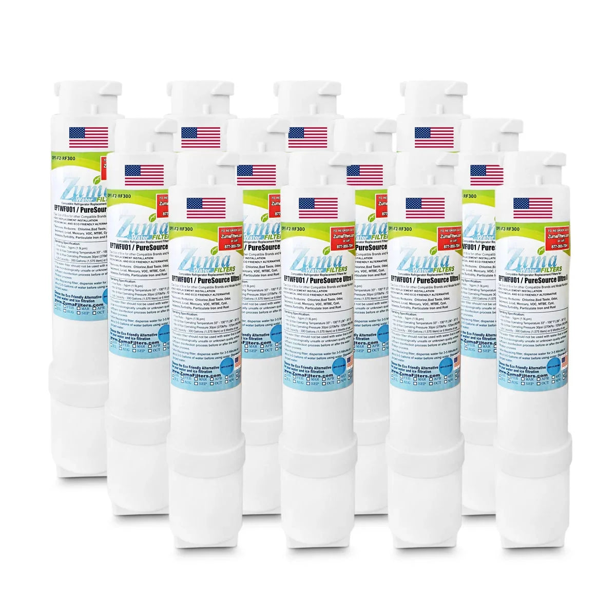 Made 12 with Pack , in - , U.S.A. and Ice Fits - Filter Brand Moisture FPBC2277RF0