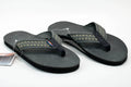 Rainbow Gray Wide Strap Sandal Men's Bentley Black Leather The Luxury