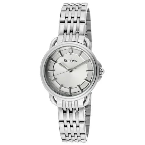 Women's Steel Dial Stainless Bulova Silver