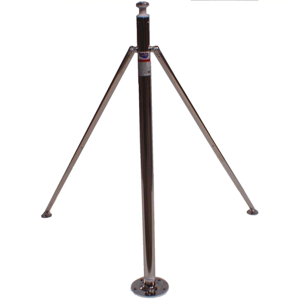Attwood Steel - Stainless -923-009- 34" Diameter 58" Ski to x Pylon Height 2" Adjustable