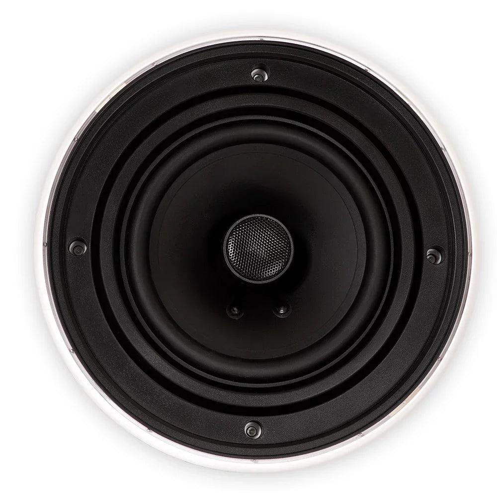 In Pair Woofers TSQ670 70 Volt Mount with Ceiling 6.5" Speakers Pack Solutions Theater Flush 12