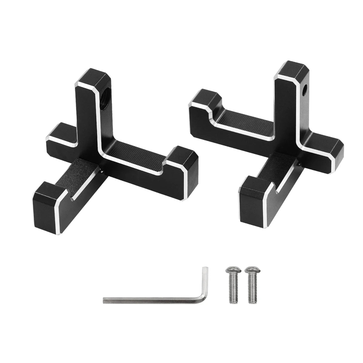 Organizer 4-Door Aluminum Trunk Interior Black J Shape) T+2pcs Bronco 2021-2023 Grocery Dcenta for (2pcs Bag Hooks Replacement 2-Door