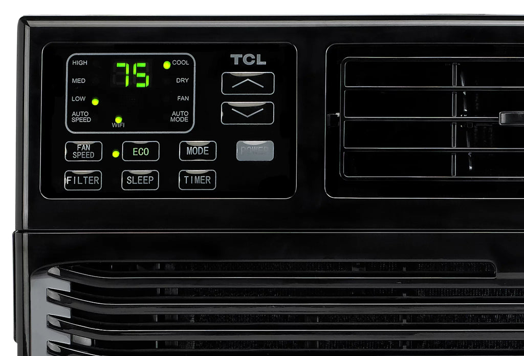 Wi-Fi, Home Remote, W10W91-B Conditioner Air Black, Window 115-Volt 10,000 with Smart