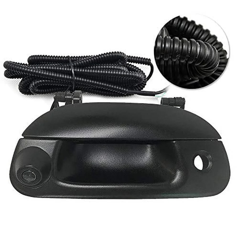 Replace Backup F250 for Camera Handle 1997-2007 F450 Replacement Videosystem View Ford Door Black) Tailgate Handle F150 Rear Camera Tailgate Car F350 F550,Tailgate Camera(Color: