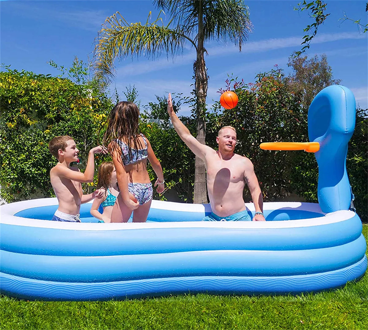Blow Pool, Inflatable Up Swimming Pool