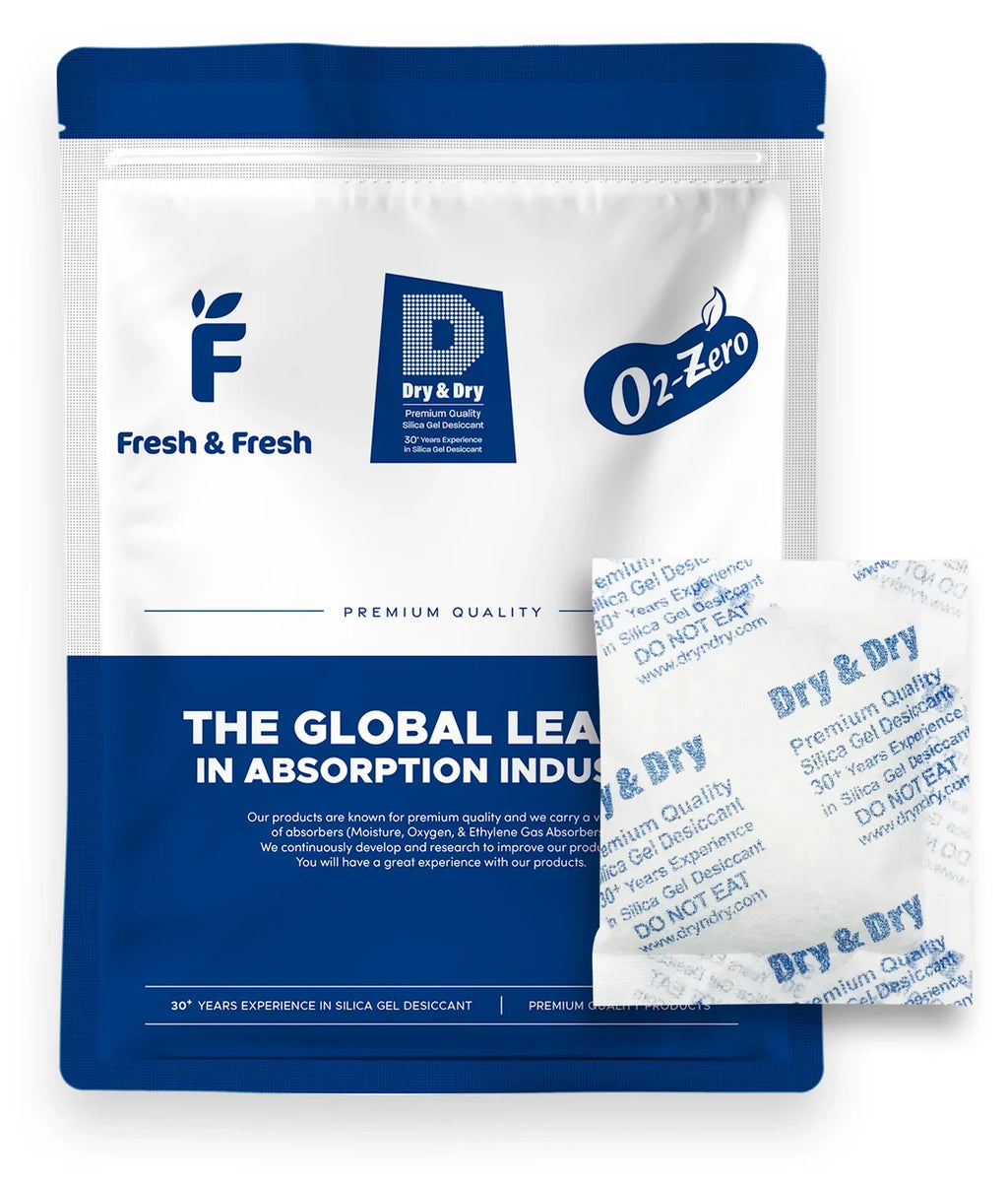 Dehumidifiers Fabric Desiccant Packs] Silica Dry" Rechargeable [50 Gram & 50 - "Dry Premium Packets Gel