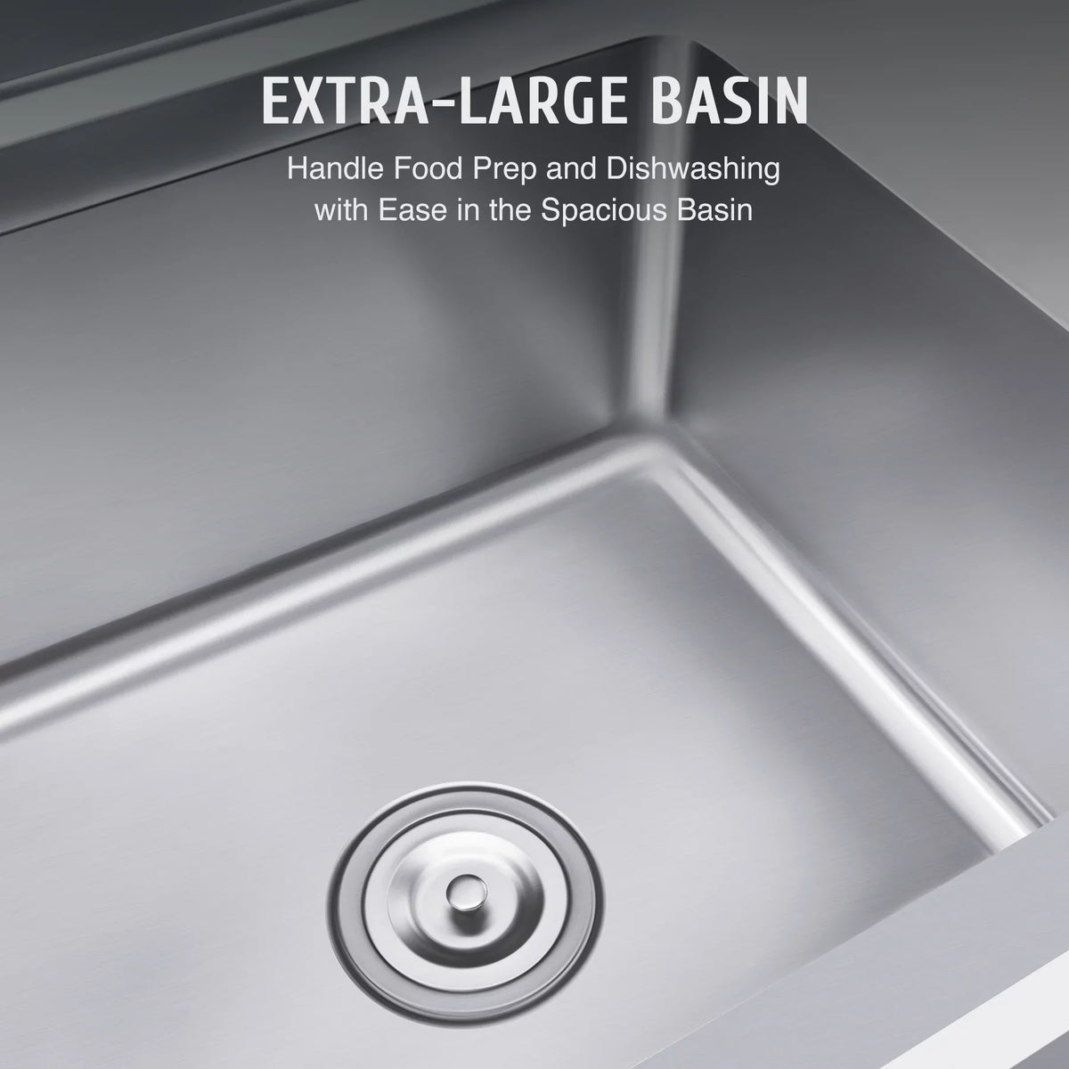Commercial Strainer Wilprep for Steel Stainless Bar Kitchen Backsplash Utility Drainboard Sink w