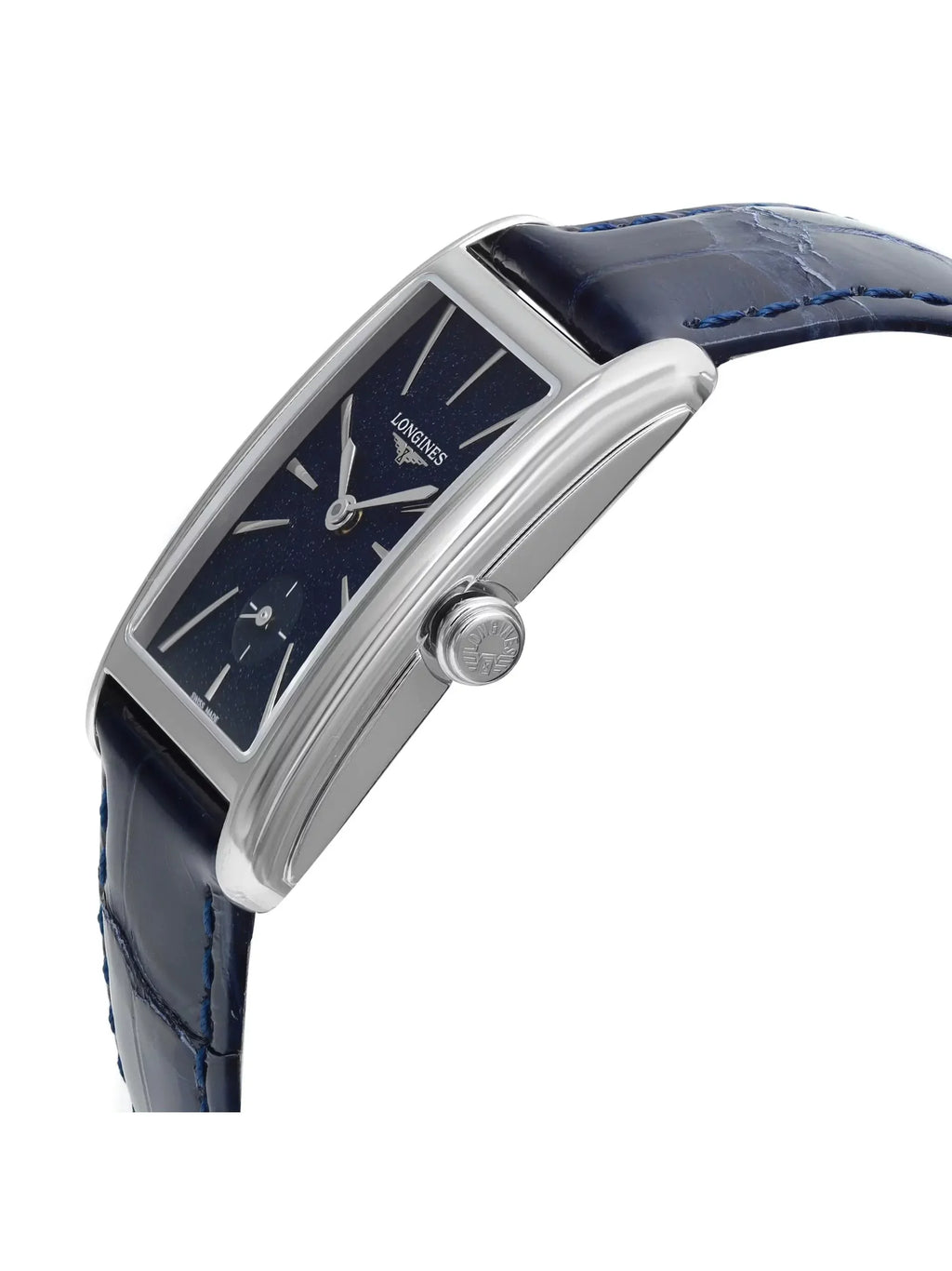 Longines Ladies L5.512.4.93.2 23mm Watch Steel Quartz Blue Dial DolceVita