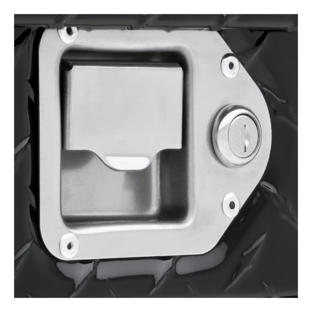 Heavy-Wall Box, Lid Aluminum Tool Fender Wheel Black Well Truck EC30012 Gloss RigidCore 48-Inch Driver-Side