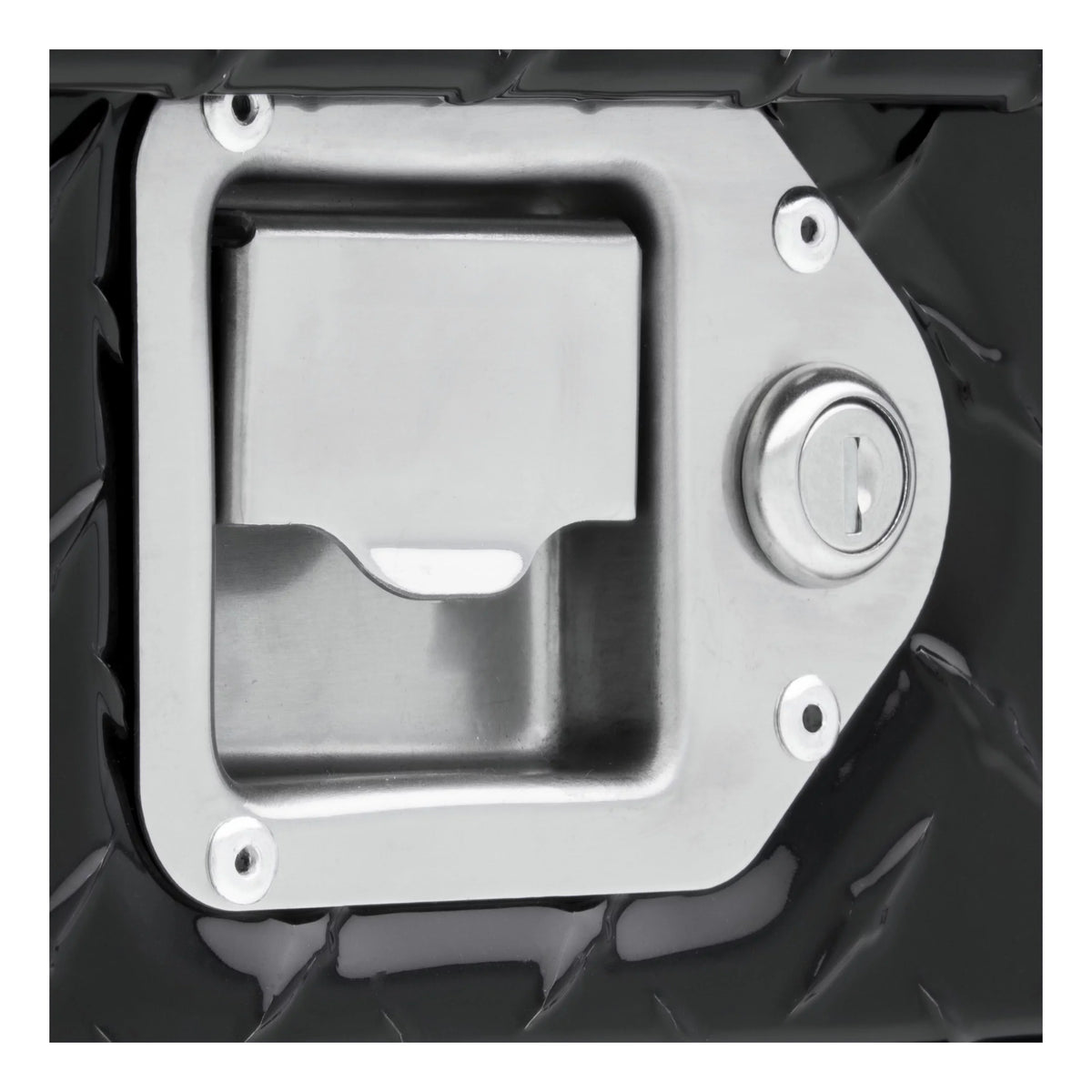 Heavy-Wall Box, Lid Aluminum Tool Fender Wheel Black Well Truck EC30012 Gloss RigidCore 48-Inch Driver-Side