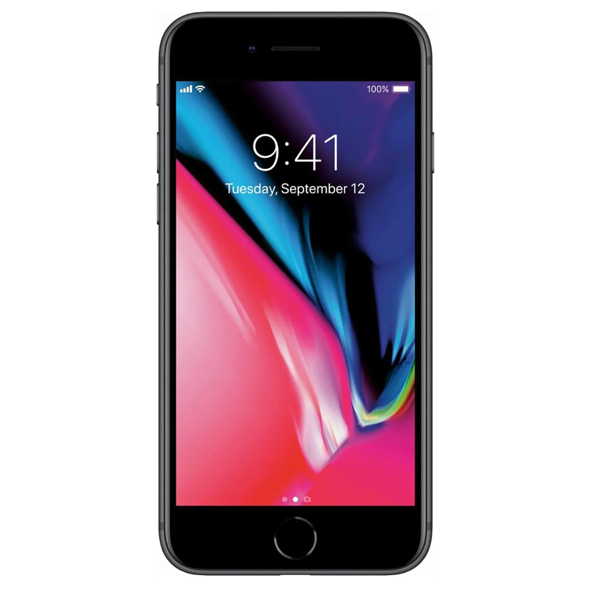 Camera - 64GB (Refurbished) Apple iPhone Phone w/ Restored Unlocked 12MP Gray Space 8