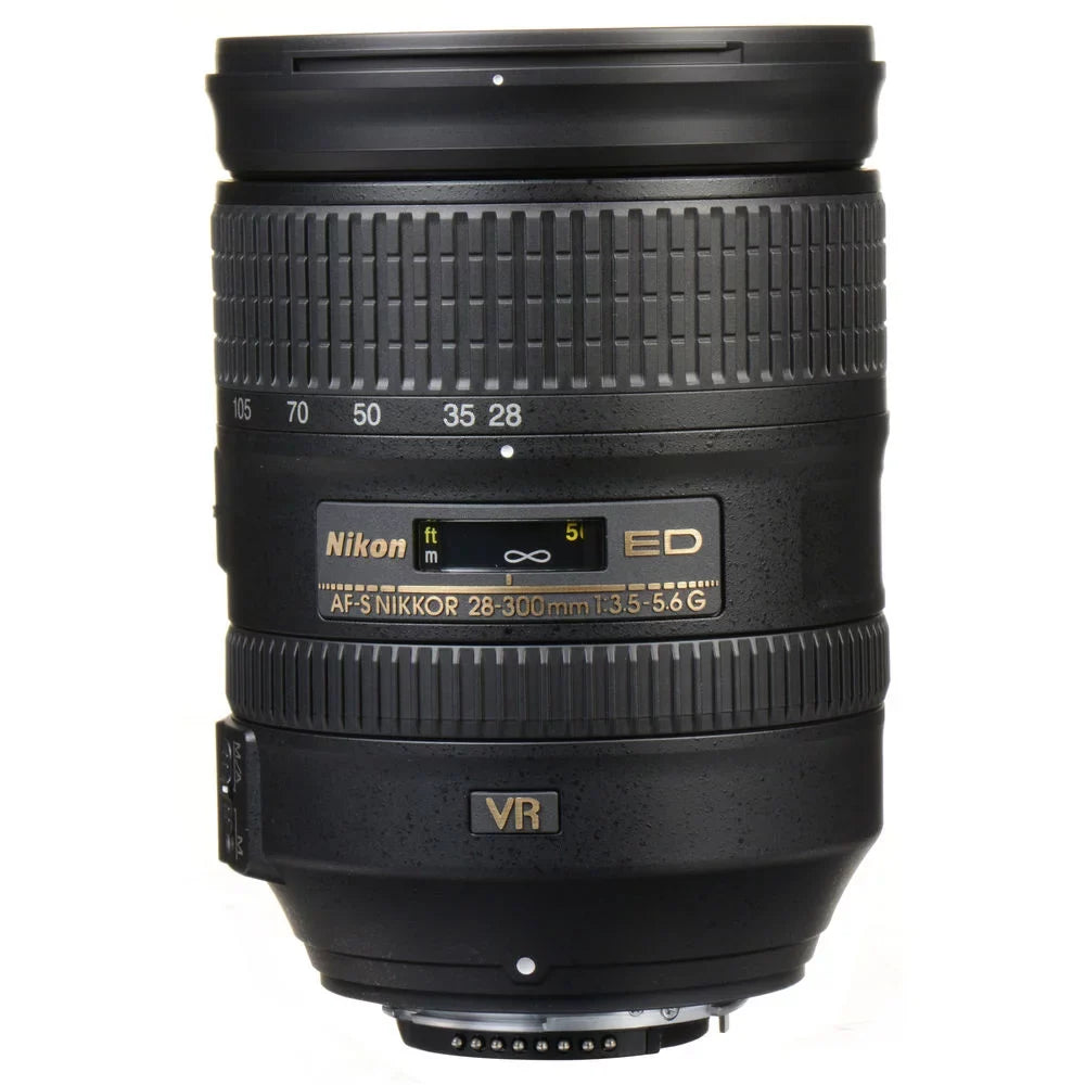 Cap + Lens Nikon Case Kit Intl Kit Filters Cleaning Tulip + Padded + Lens Hood Lens with + 28-300mm Keeper -S Lens Macro Filter , , + (2191) f/3.5-5.6G