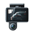 Mirror, Wide Safety Clear Camera Cam, ammoon Rearview Recorder, Angle 3 Car Auto Cameras Driving Recorder Car Dash
