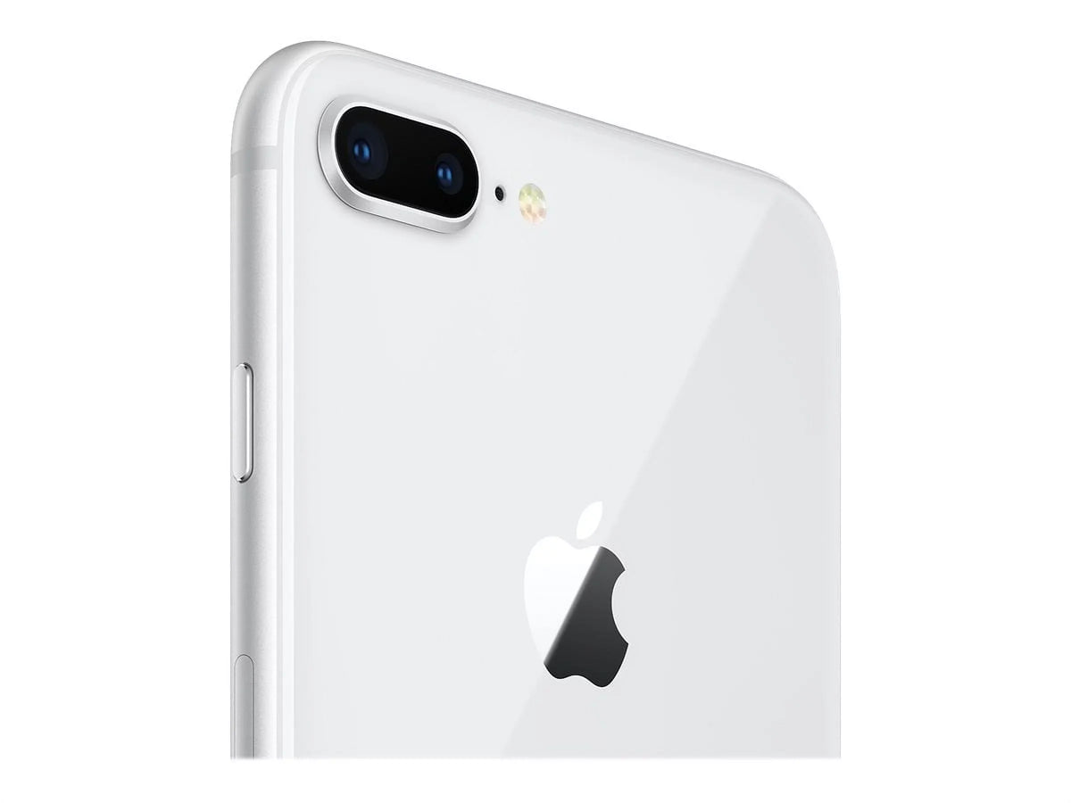 Plus - 8 Silver Unlocked Restored iPhone (Refurbished) Apple 256GB,