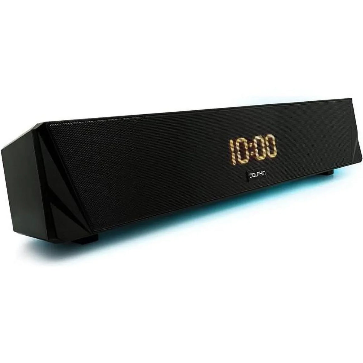 Clock Portable 16 in. Alarm with Soundbar &