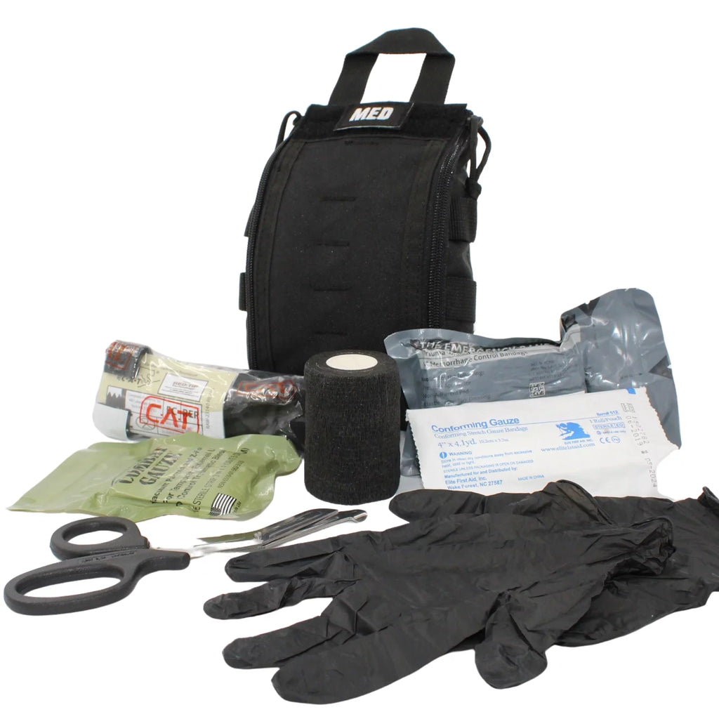 Luminary Trauma Black Gunshot Kit Care Wound