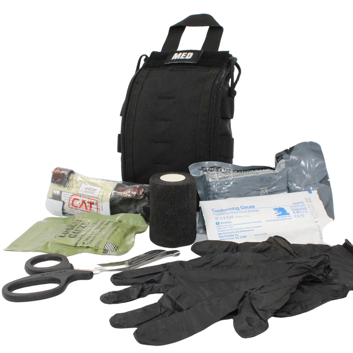 Luminary Trauma Black Gunshot Kit Care Wound
