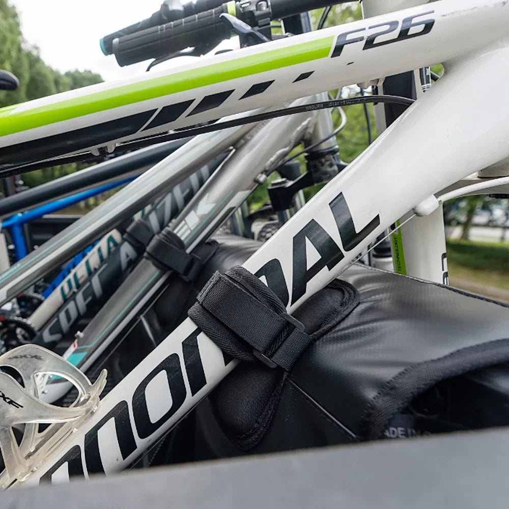 Adventures Carry Bikes Tailgate Roading for Pad Strap Bike with Truck Perfect Protection Pad Pickup Securely Your Tailgate Fixing and Off