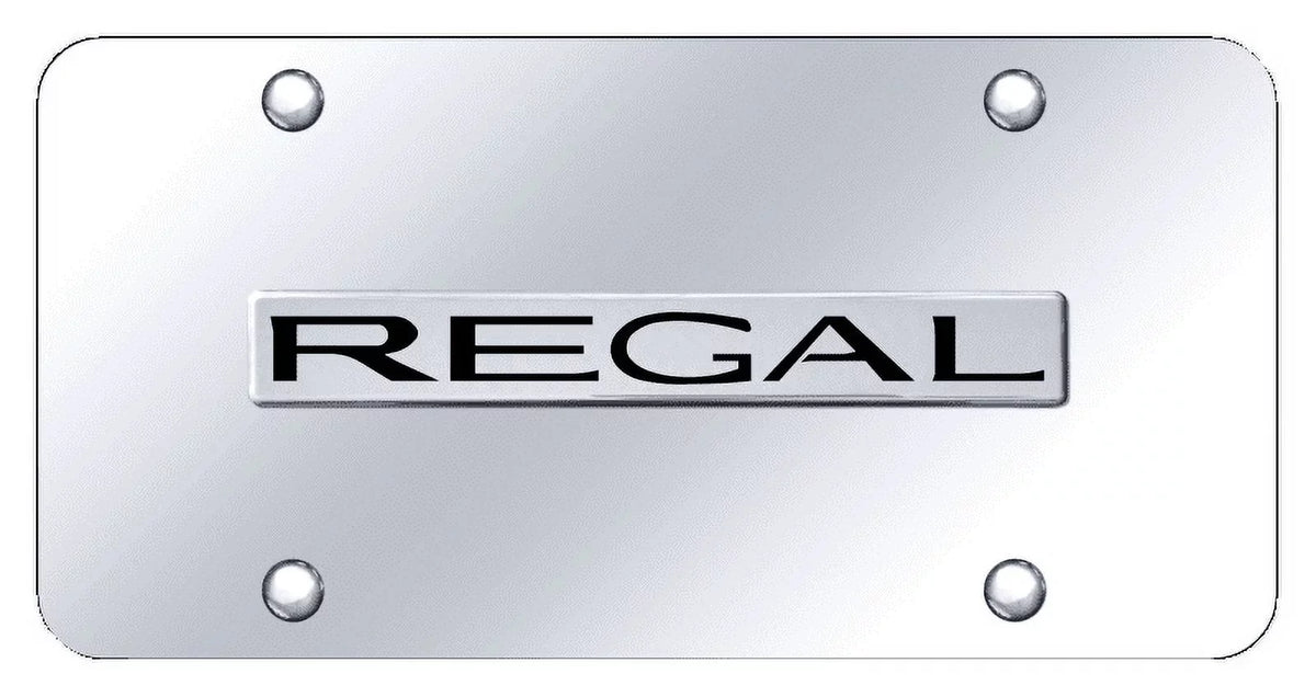 Plate Name Regal on Au- Chrome Chrome