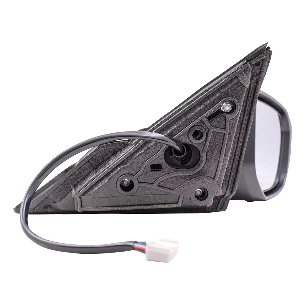 Camera To Passenger With Paint Right Match Aftermarket Heat-Side Brock Without Power Signal View Black Mirror Replacement
